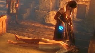 Philippa Eilhart Cures Saskia Witcher 2  Geralt in Vergen [upl. by Lerat]