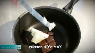 FONDANT GATEAU CHOCOLAT SANS OEUFS  SANS GLUTEN  FACILE [upl. by Phionna]