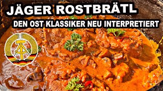 Jäger Rostbrätl den Ost Klassiker neu interpretiert  The BBQ BEAR [upl. by Anec538]