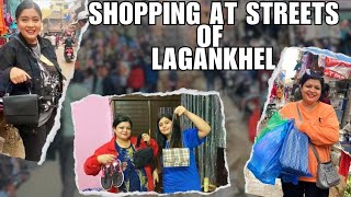 Shopping At Streets Of Lagankhel  vlog [upl. by Elita471]