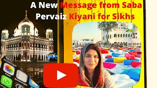 Khojo  A New Message Of Peace From Saba Pervaiz Kiyani  Kartarpur Corridor Awaits Sikhs [upl. by Happy492]