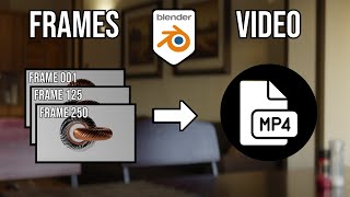 Turn Images into Video in Blender  Rendering and Animation Part 9 [upl. by Peti]