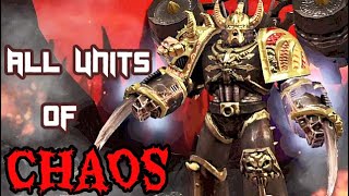 Astartes Mod 2021  All units of Chaos  Warhammer 40000 Dawn of War 2 Retribution [upl. by Ahtel]