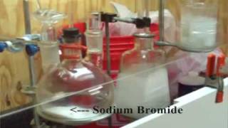 Make Bromine from Sodium Bromide [upl. by Lyreb]