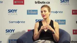 Evelyne Brochu Tom at the Farm Interview [upl. by Lentha49]