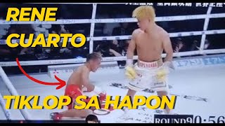 RENE MARK CUARTO VS GINJIRO SHIGEOKA FULL FIGHT HIGHLIGHTS   boxing [upl. by Annelg]