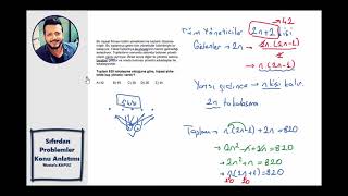 13  Sayı Problemleri Tokalaşma ve Hediyeleşme Soruları  2022 Mustafa Kapuz [upl. by Luemas]