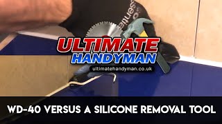 WD40 versus a silicone removal tool [upl. by Shaddock]