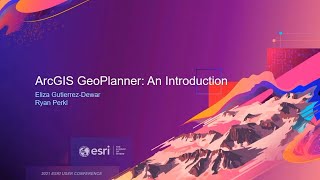 ArcGIS GeoPlanner An Introduction [upl. by Anirehs]