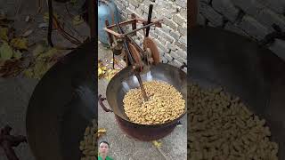 Rang đậu phộng satisfying trending foryou viralvideo [upl. by Elay]