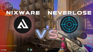 Nixwarecc VS Neverlosecc  CS2 HvH [upl. by Schulman]