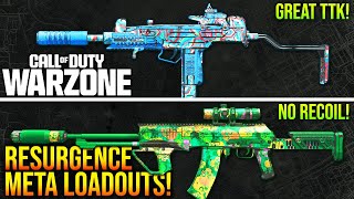 WARZONE New Top 5 BEST RESURGENCE META LOADOUTS After Update WARZONE Best Setups [upl. by Anitsyrc175]