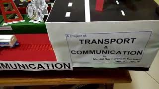 Project  Transport amp Communication [upl. by Burrus]