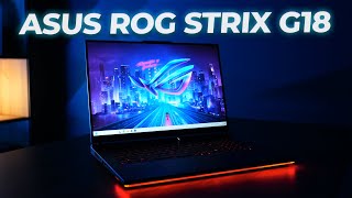 Обзор игрового ноутбука ASUS ROG Strix G18 G814JIRN6055 [upl. by Celestina]