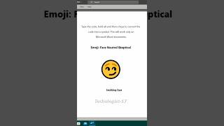 Smirking Face Emoji microsoftword technologist17 [upl. by Niriam]