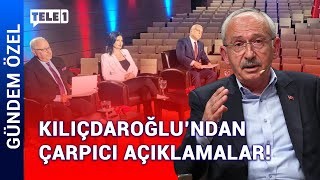 CANLI Kemal Kılıçdaroğlu Gündem Özelde TELE1in sorularını yanıtlıyor [upl. by Carlyn]