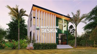 Mausoleum Design  Modern Elevated Mausoleum Design EP4 [upl. by Dnama552]