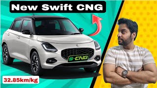 New Swift CNG  3285kmkg mileage all details [upl. by Ylebmik]