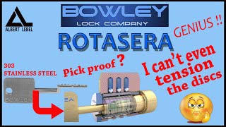 517 The Bowley Rotasera Let me explain why I can NOT pick this lock [upl. by Innattirb]