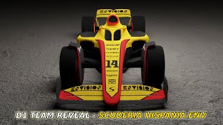 SEASON 8 TEAM REVEAL  Scuderia Hispania ENV [upl. by Pooi39]