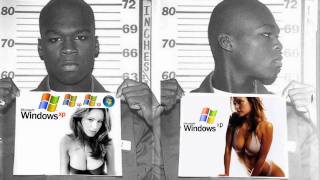 50 Cent vs Windows XP  Windows In Da Club [upl. by Tirb459]