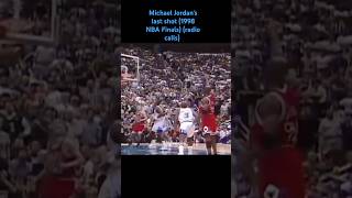 Michael Jordan last shot 1998 NBA Finals Game 6 radio calls [upl. by Nosrej5]