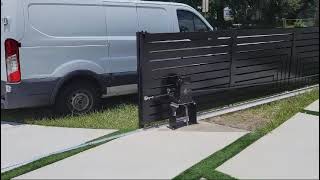 Slide800A Motorline Professional Sliding Gate Opener ready for residentials [upl. by Juditha]