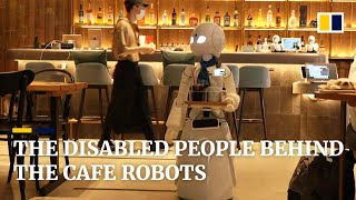 Disabled people in Japan control cafe robots from the comfort of their own homes [upl. by Phio860]