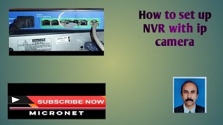 How to setup 8channel NVR with ip camera [upl. by Renrag]