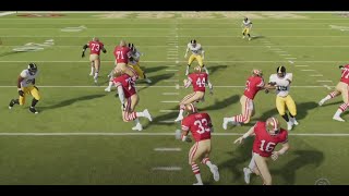 Steelers 78 vs 49ers 132 Alltime teams regular season amp playoffs Season 8 [upl. by Elwyn]