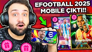 EFOOTBALL 2025 MOBİLE ÇIKTI BEDAVA MESSİ GÜÇLENDİCİ FULLEDİM NEYMAR BEDAVA DROGBA EPİCLER [upl. by Toogood]