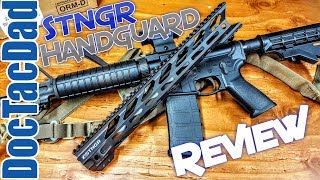 15quot MLOK STNGR Rail  Upgrading My Ruger AR556  ReviewInstall [upl. by Crutcher]