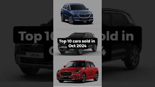 Top 10 selling cars of October 2024 topsellingcars [upl. by Leviram940]