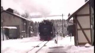 Regular Narrow Gauge Steam Train Service in Germany [upl. by Errehs197]