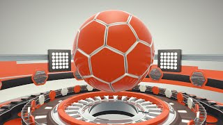 Football NEWS intro 3D FREE download sport background  music [upl. by Namruht530]