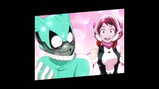 Ochaco and Deku edit myheroacademia ochaco deku anime [upl. by Ahcmis]