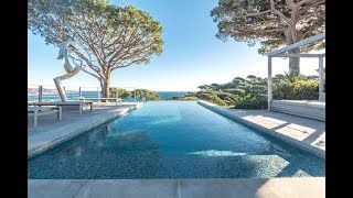 Villa contemporaine vue mer à Sainte Maxime  Espaces Aypiques [upl. by Savil]