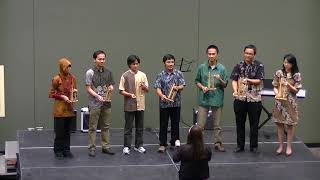 MSU Fight Song Played with Angklung Traditional Instruments [upl. by Mure358]