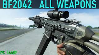 Battlefield 2042 All Weapons [upl. by Ttesil766]