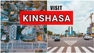 KINSHASA 2024 😍💯 VILLE MODERNE  Democratic Republic of Congo [upl. by Beata]