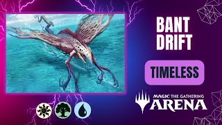 💧🌳🔆 Bant Drift  Timeless  MTG Arena Gameplay  MH3 [upl. by Crispa]