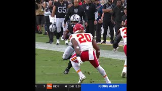 Jakobi Meyers catches for a 17yard Gain vs Kansas City Chiefs [upl. by Ultann]