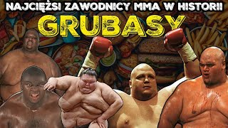 NAJCIĘŻSI ZAWODNICY MMA W HISTORII  czy 200 kg człowiek może być dobrym zawodnikiem [upl. by Helena653]