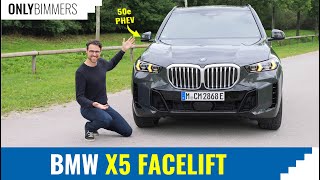 2024 BMW X5 facelift  50e PHEV M Sport [upl. by Maxantia923]