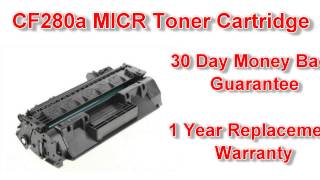 CF280a MICR Toner Cartridge [upl. by Enieledam]