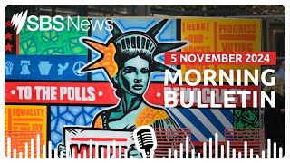 Harris Trump make their final appeals to voters  Morning News Bulletin 5 November 2024 [upl. by Heywood]