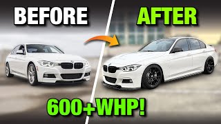 BUILDING A BMW F30 340i IN 10 MINUTES [upl. by Ahseei]