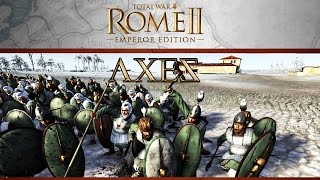 Total War Rome 2 Mechanics Using axes effectively [upl. by Eidnahs]