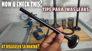 paano ka mag check ng engine valve and valve seat tips and guide for beginners only [upl. by Krute182]