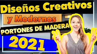 🔔HERMOSOS DISEÑOS DE PORTONES en Madera 2020 ☑️ Portones Para Fincas 🚨cool gates 2021 💡amazing gates [upl. by Manolo925]